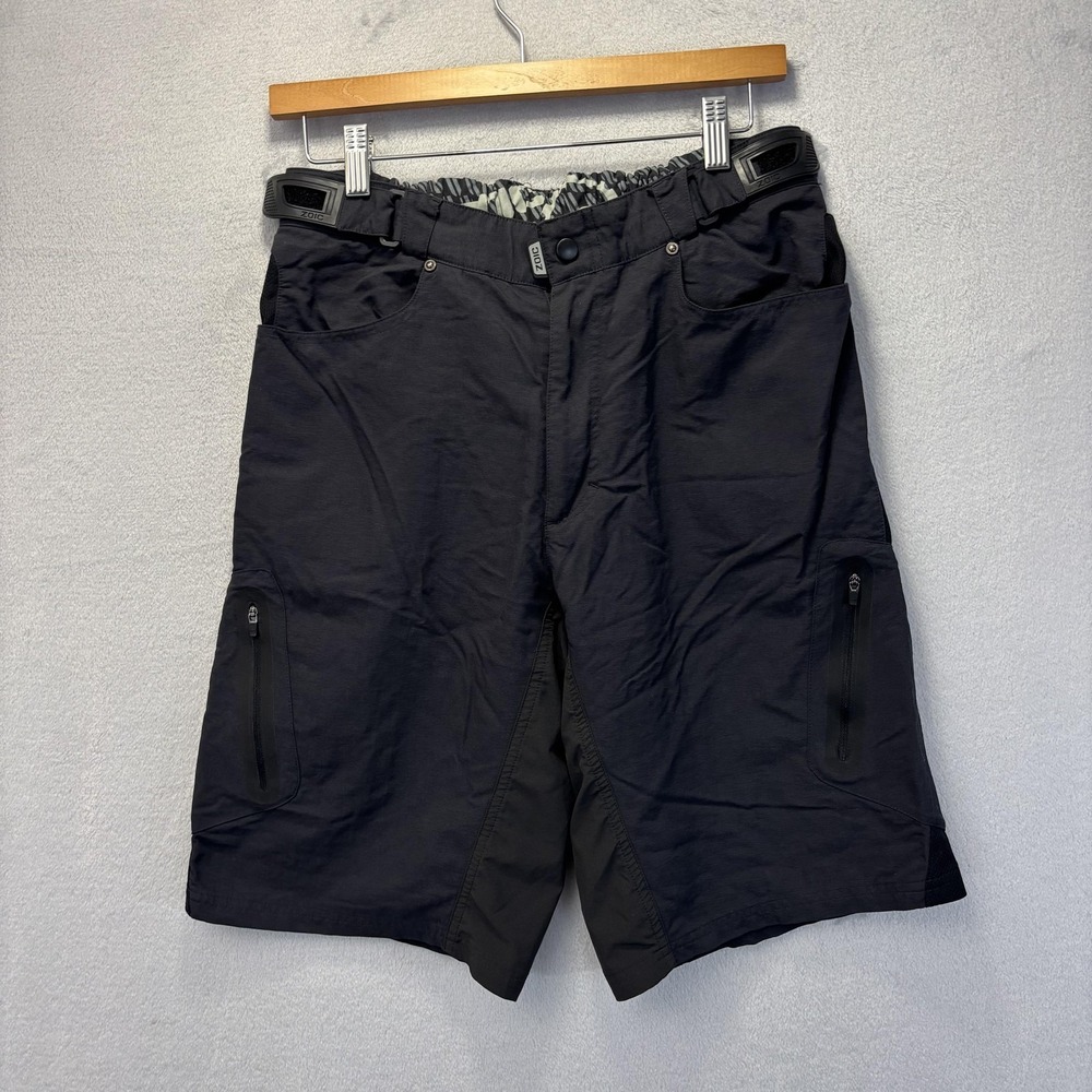 Zoic‎ Ether 11" Mountain Biking Shorts Mens Large Pockets Cycling Riding Nylon